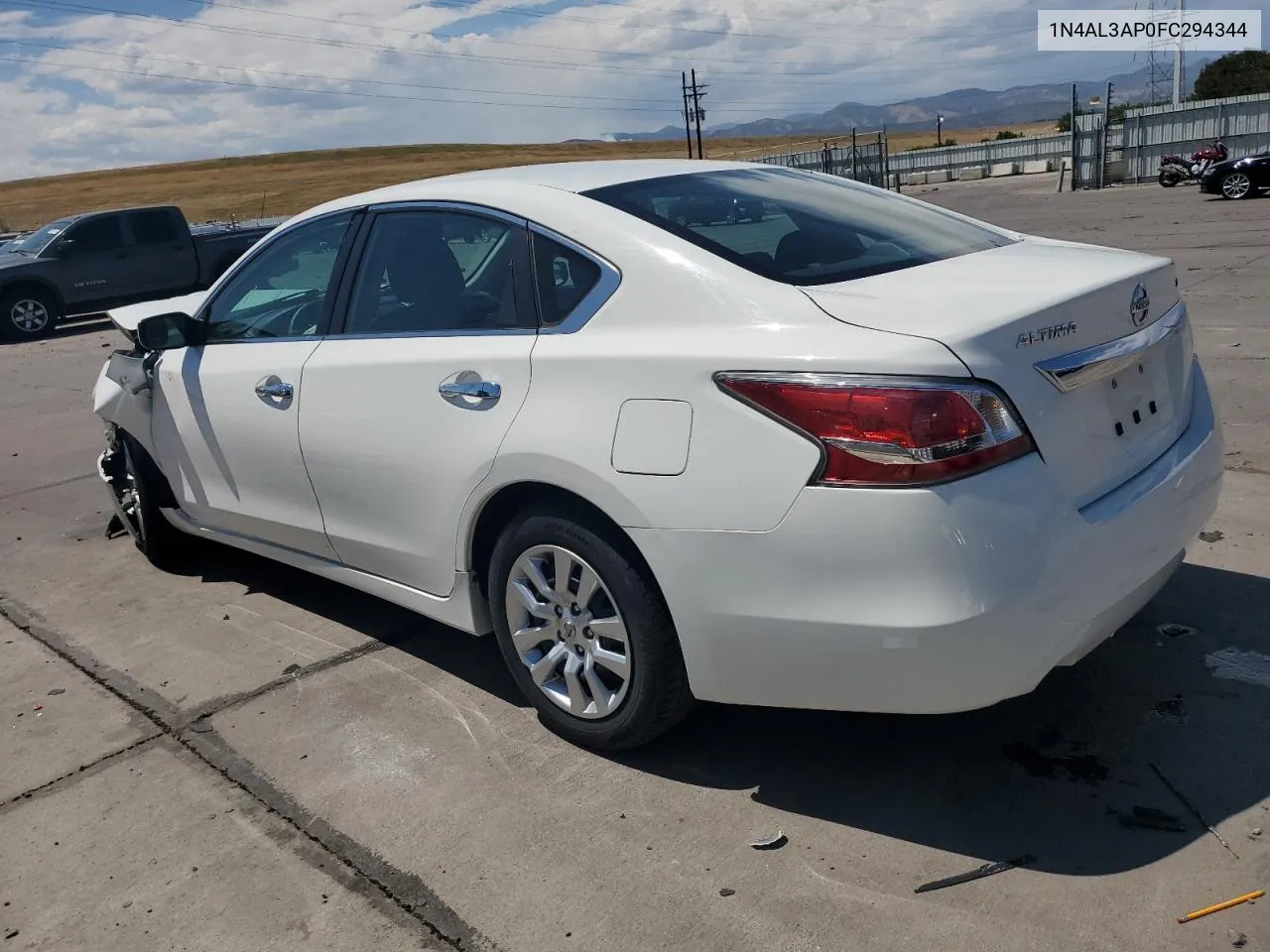 2015 Nissan Altima 2.5 VIN: 1N4AL3AP0FC294344 Lot: 66111934