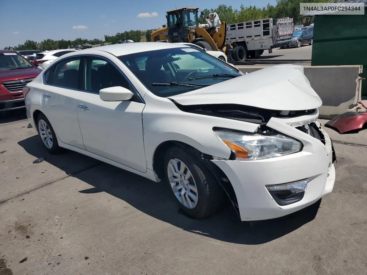 2015 Nissan Altima 2.5 VIN: 1N4AL3AP0FC294344 Lot: 66111934