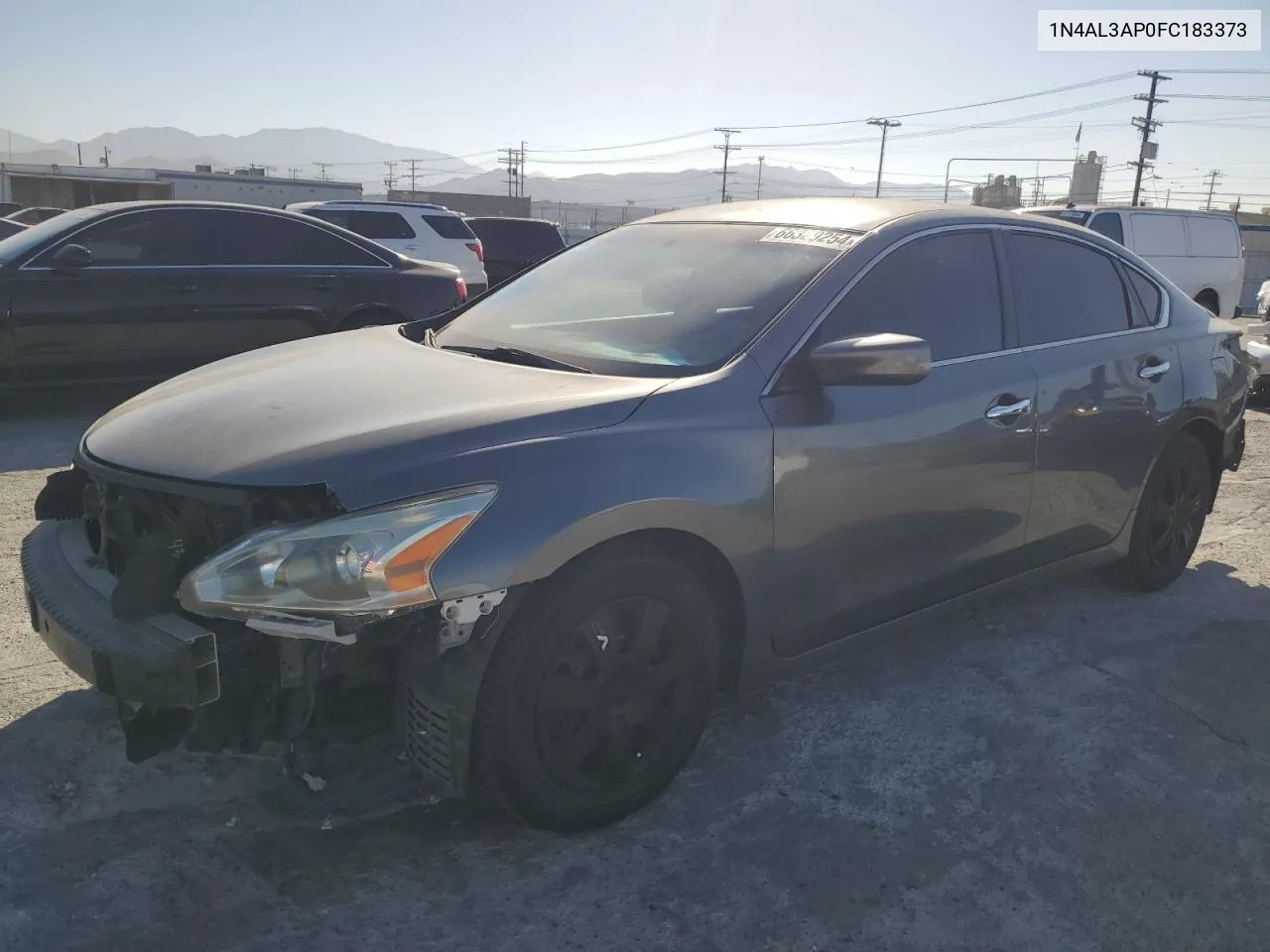 2015 Nissan Altima 2.5 VIN: 1N4AL3AP0FC183373 Lot: 66329254