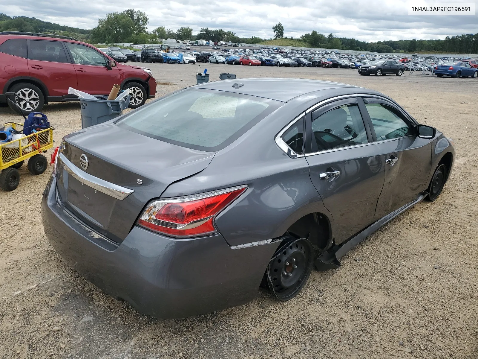 2015 Nissan Altima 2.5 VIN: 1N4AL3AP9FC196591 Lot: 66343434