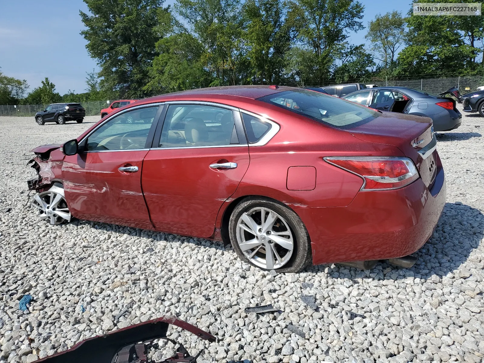 2015 Nissan Altima 2.5 VIN: 1N4AL3AP6FC227165 Lot: 66473294