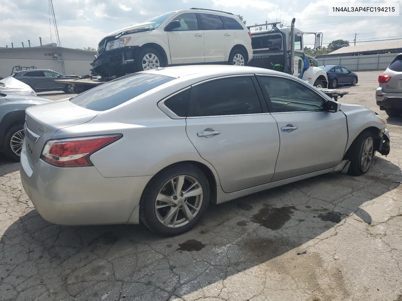 2015 Nissan Altima 2.5 VIN: 1N4AL3AP4FC194215 Lot: 66514364