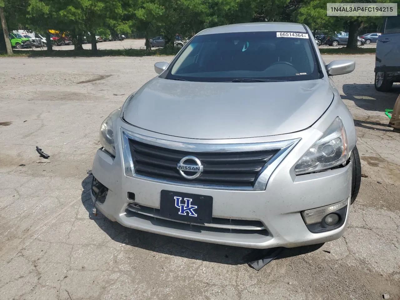 2015 Nissan Altima 2.5 VIN: 1N4AL3AP4FC194215 Lot: 66514364