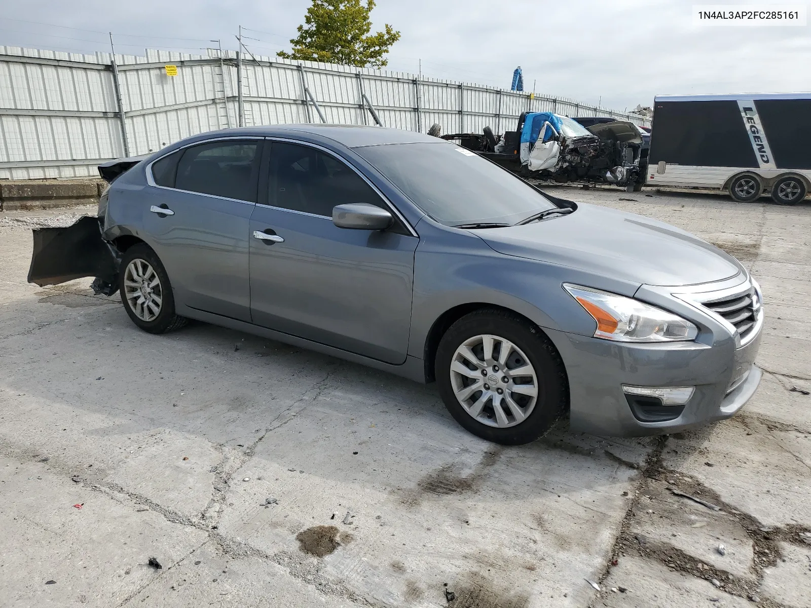 2015 Nissan Altima 2.5 VIN: 1N4AL3AP2FC285161 Lot: 66525144