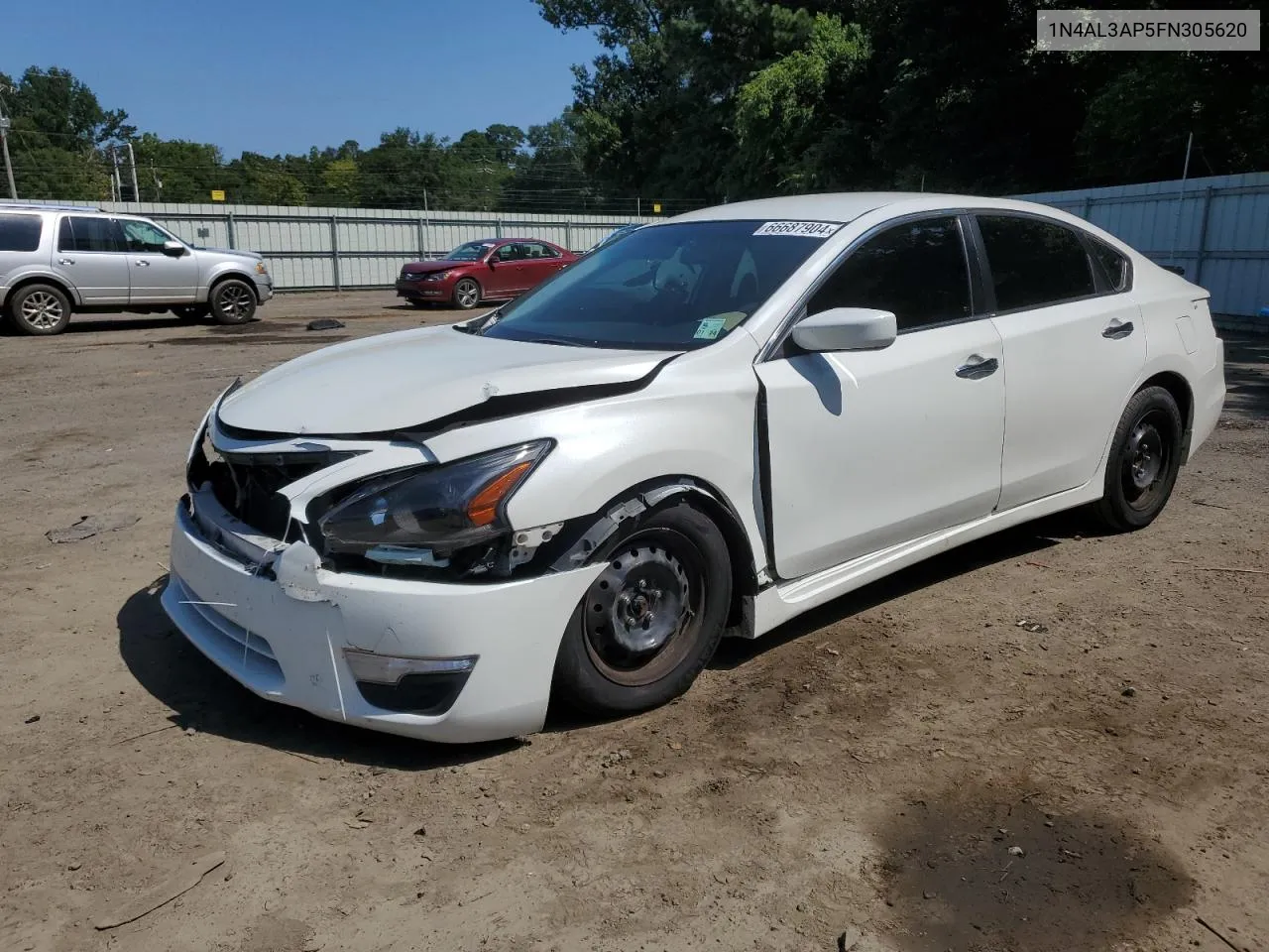 2015 Nissan Altima 2.5 VIN: 1N4AL3AP5FN305620 Lot: 66687904