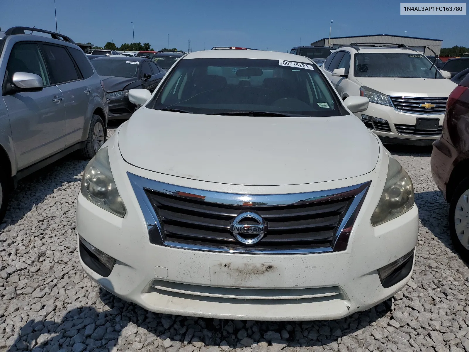 2015 Nissan Altima 2.5 VIN: 1N4AL3AP1FC163780 Lot: 66716234