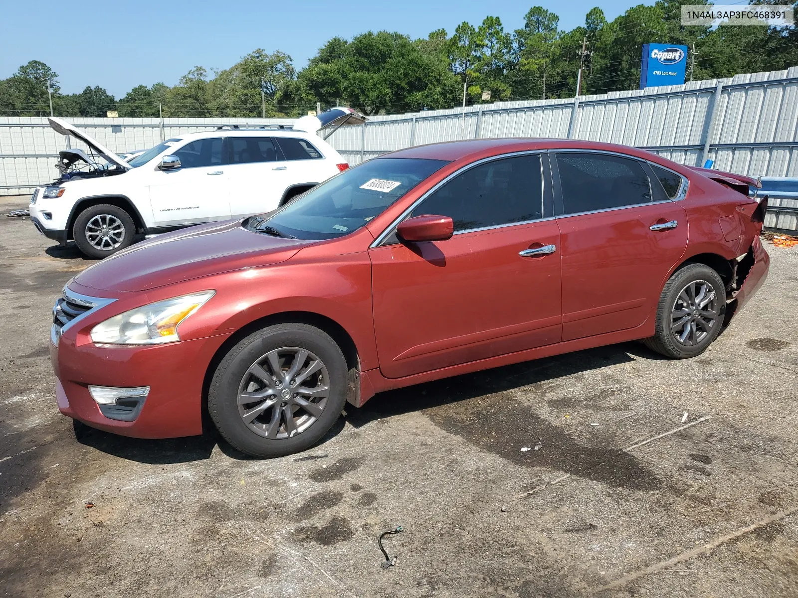 2015 Nissan Altima 2.5 VIN: 1N4AL3AP3FC468391 Lot: 66880024