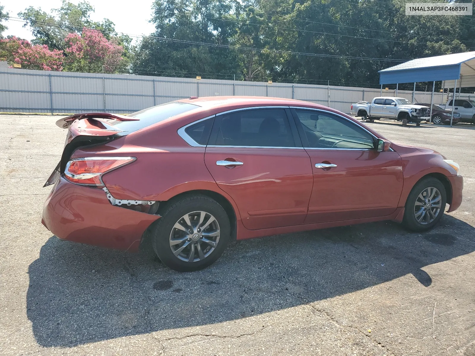 2015 Nissan Altima 2.5 VIN: 1N4AL3AP3FC468391 Lot: 66880024