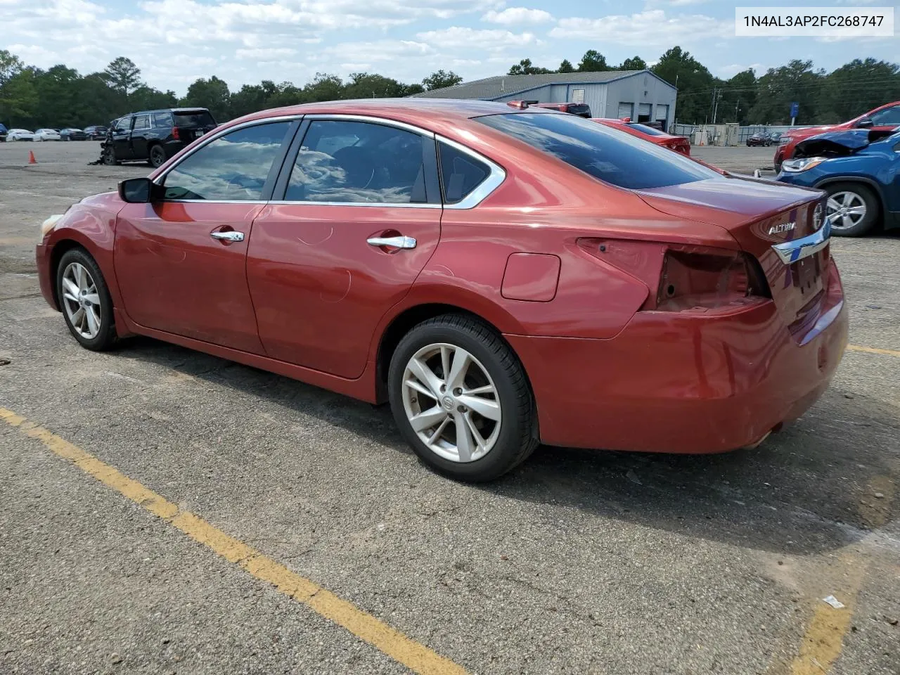 2015 Nissan Altima 2.5 VIN: 1N4AL3AP2FC268747 Lot: 66888734