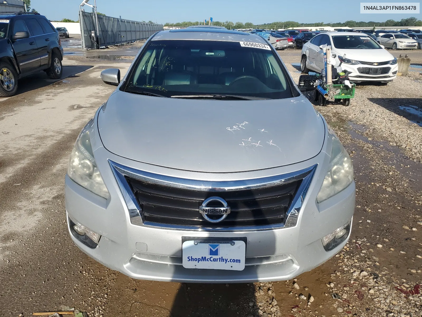 2015 Nissan Altima 2.5 VIN: 1N4AL3AP1FN863478 Lot: 66960334