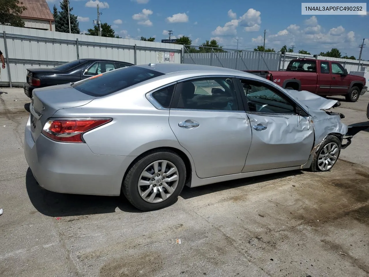 2015 Nissan Altima 2.5 VIN: 1N4AL3AP0FC490252 Lot: 67188724