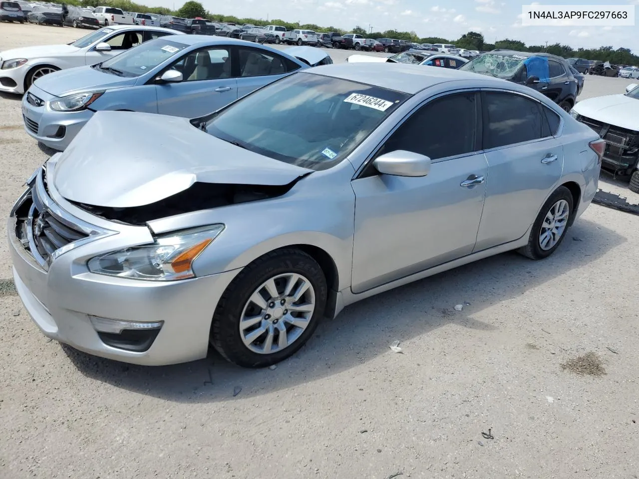 2015 Nissan Altima 2.5 VIN: 1N4AL3AP9FC297663 Lot: 67246244