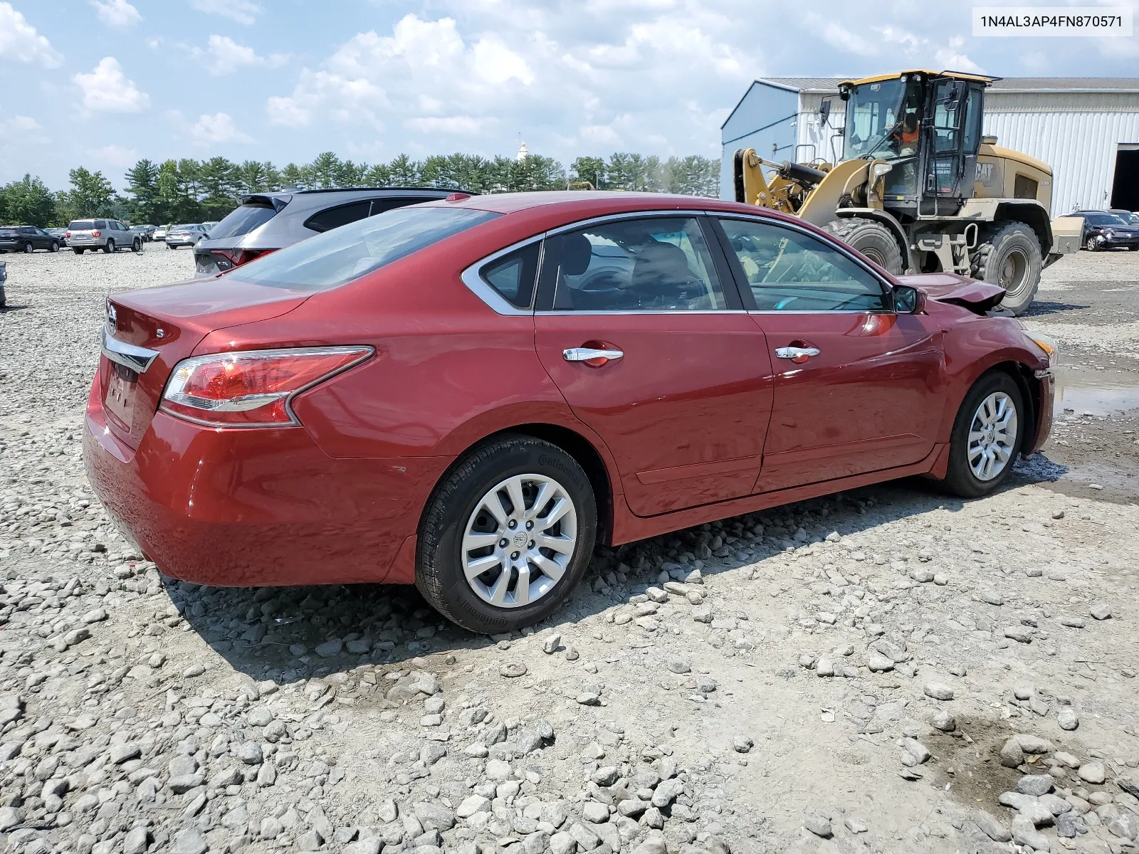 2015 Nissan Altima 2.5 VIN: 1N4AL3AP4FN870571 Lot: 67272724