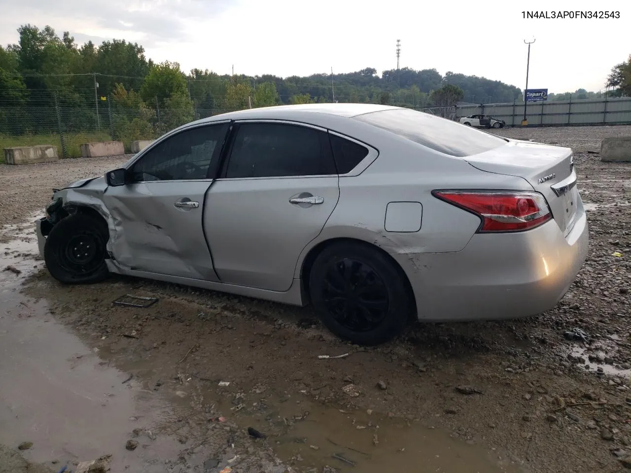 2015 Nissan Altima 2.5 VIN: 1N4AL3AP0FN342543 Lot: 67378324