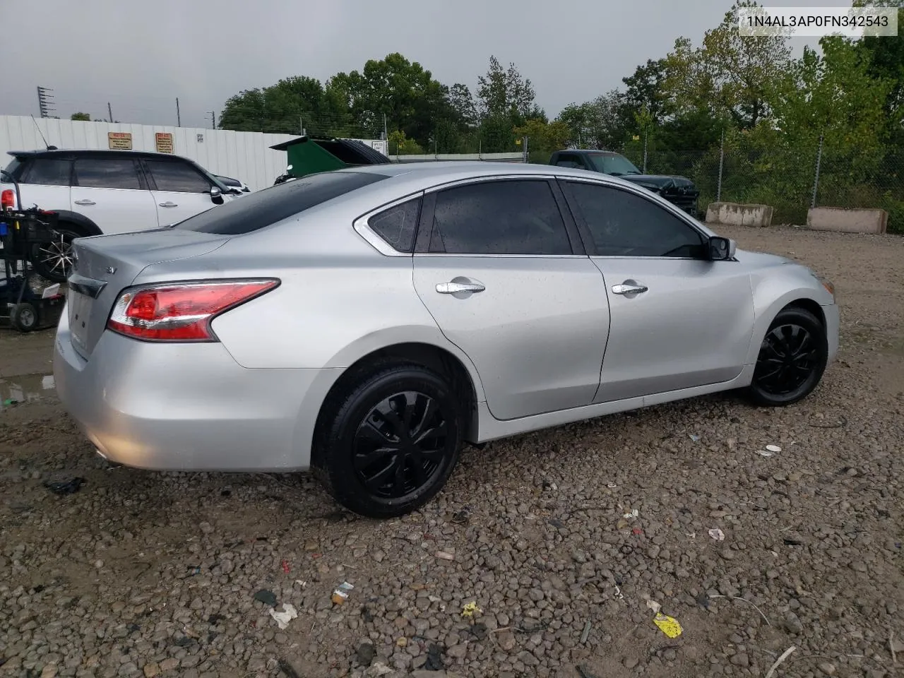 2015 Nissan Altima 2.5 VIN: 1N4AL3AP0FN342543 Lot: 67378324