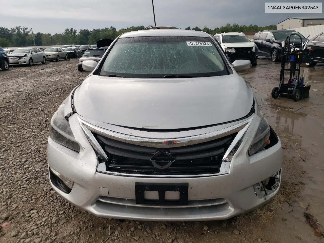 2015 Nissan Altima 2.5 VIN: 1N4AL3AP0FN342543 Lot: 67378324