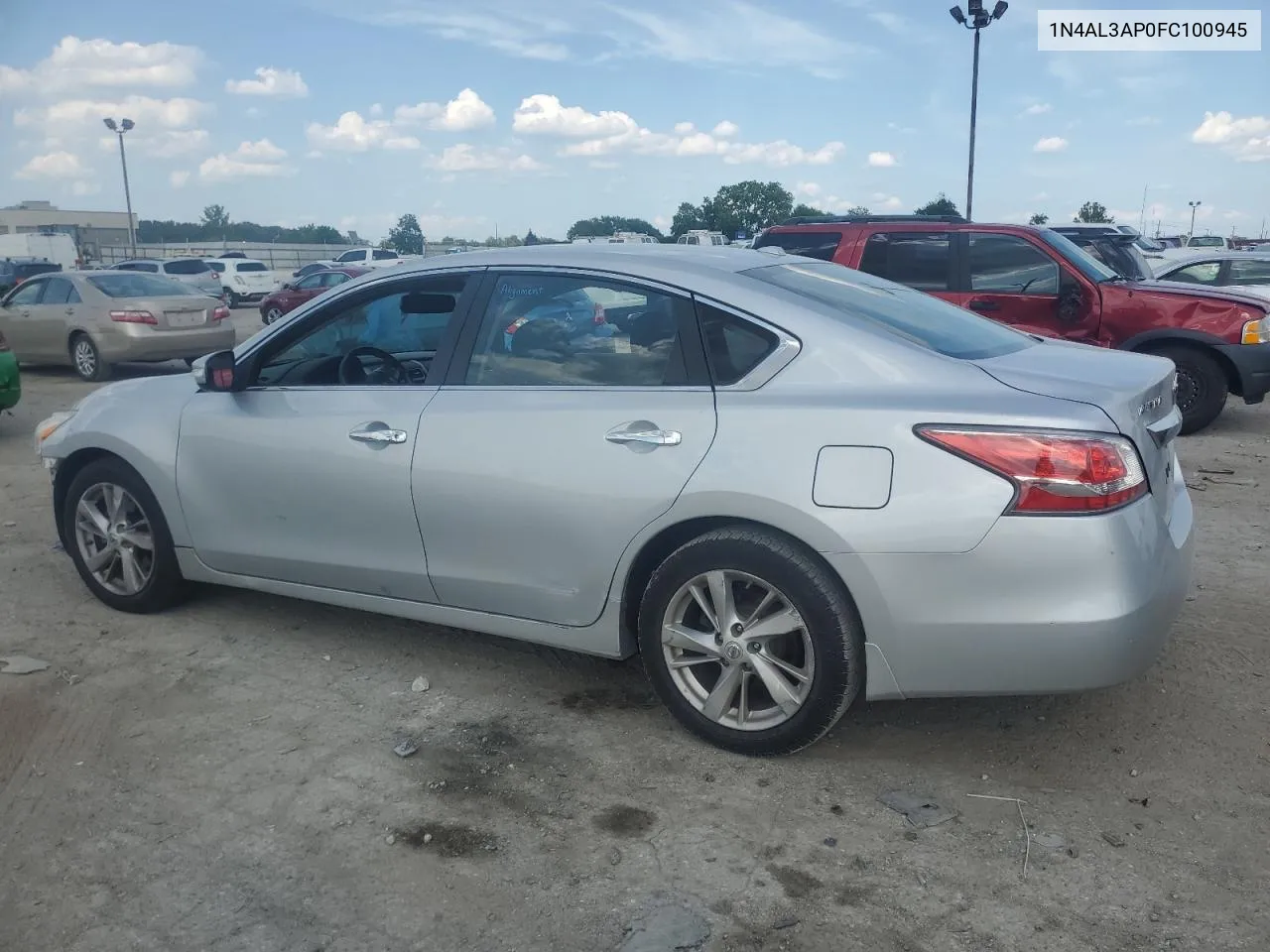 2015 Nissan Altima 2.5 VIN: 1N4AL3AP0FC100945 Lot: 67636504