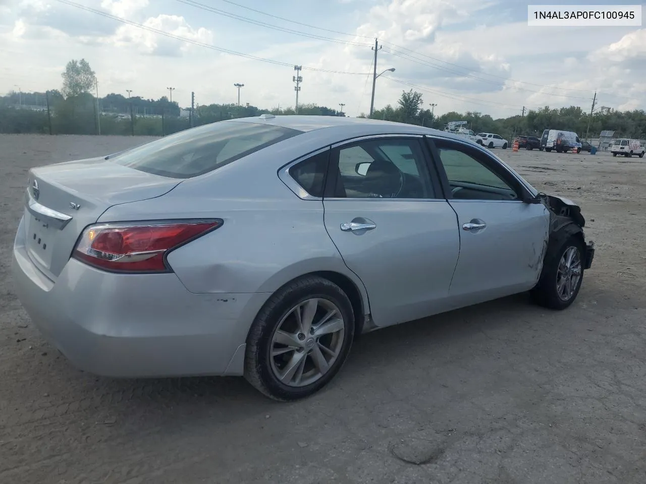 2015 Nissan Altima 2.5 VIN: 1N4AL3AP0FC100945 Lot: 67636504