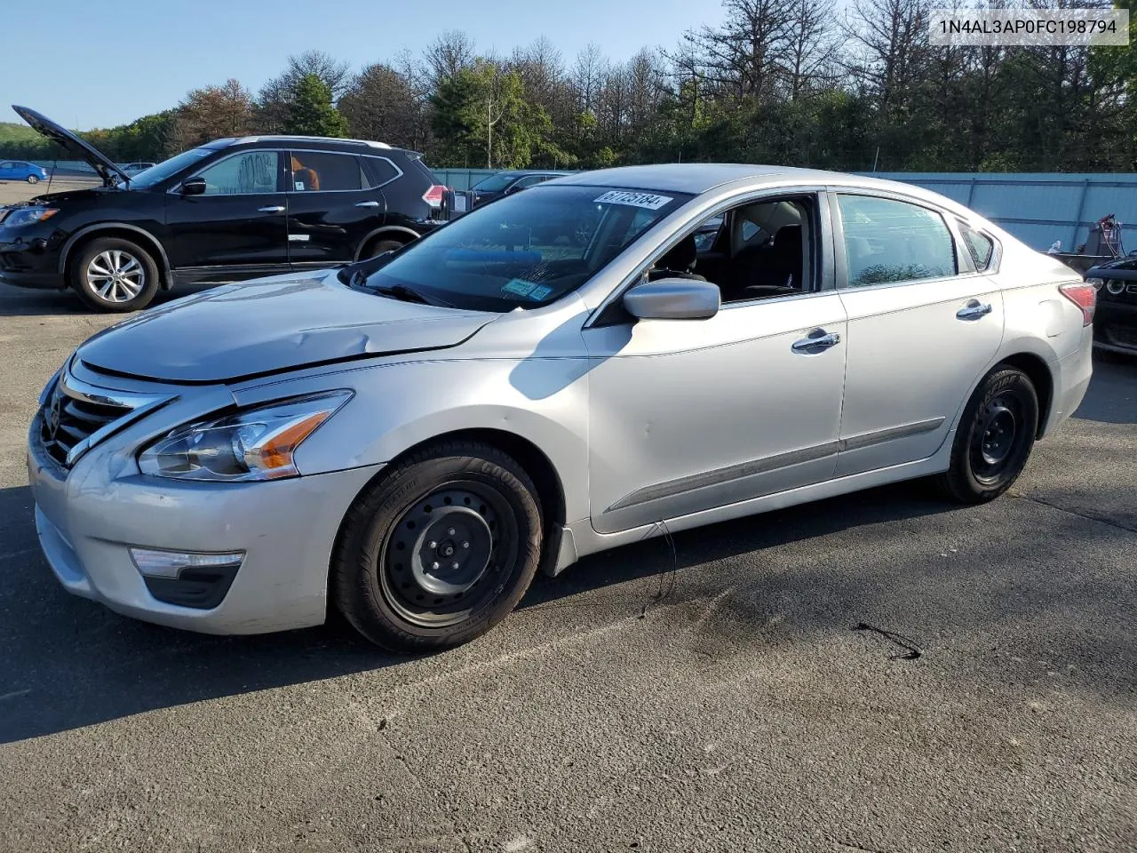 2015 Nissan Altima 2.5 VIN: 1N4AL3AP0FC198794 Lot: 67725184