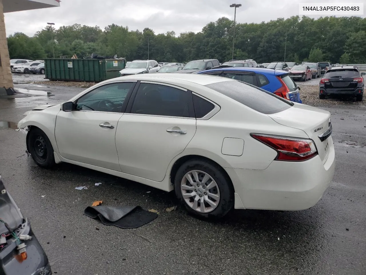 2015 Nissan Altima 2.5 VIN: 1N4AL3AP5FC430483 Lot: 67997344