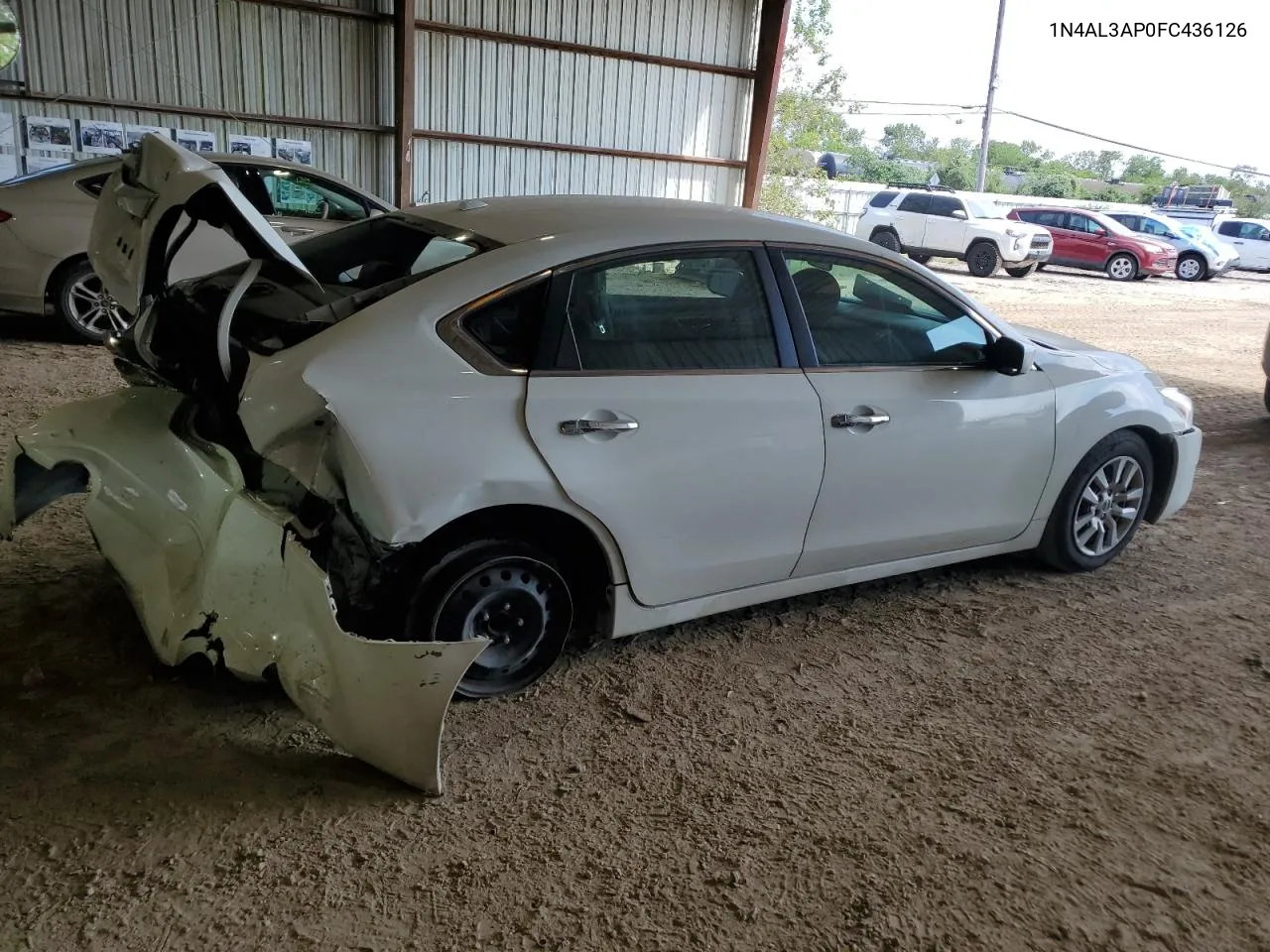 2015 Nissan Altima 2.5 VIN: 1N4AL3AP0FC436126 Lot: 68073594