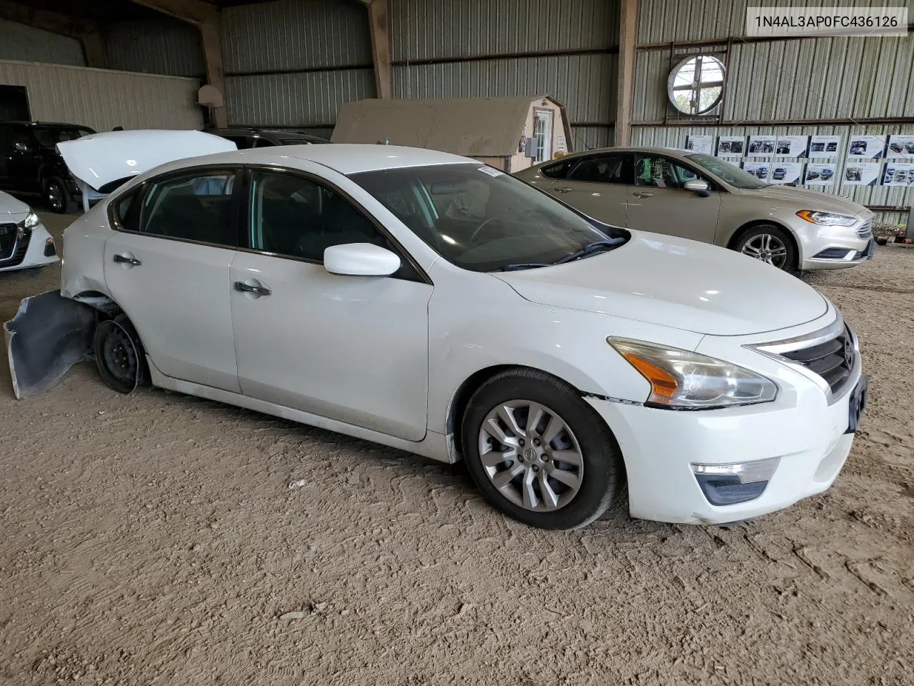 2015 Nissan Altima 2.5 VIN: 1N4AL3AP0FC436126 Lot: 68073594