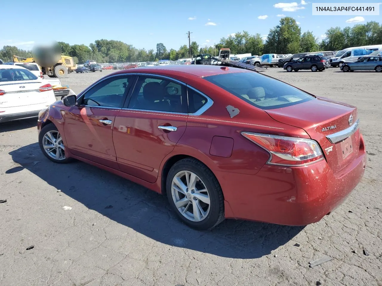 2015 Nissan Altima 2.5 VIN: 1N4AL3AP4FC441491 Lot: 68079844