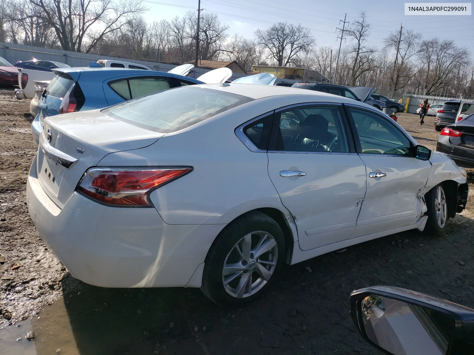 2015 Nissan Altima 2.5 VIN: 1N4AL3AP0FC299091 Lot: 68092754