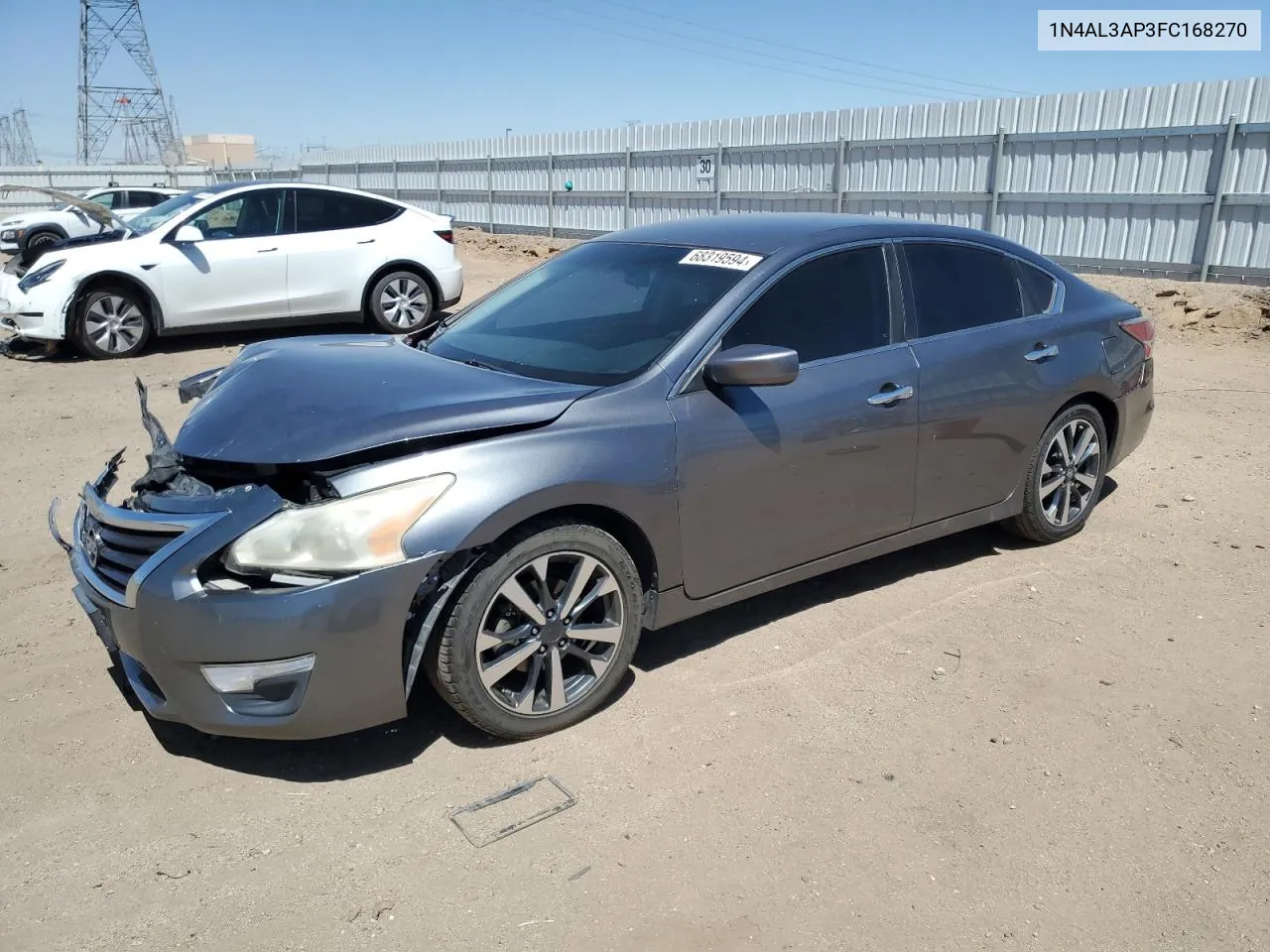 2015 Nissan Altima 2.5 VIN: 1N4AL3AP3FC168270 Lot: 68319594