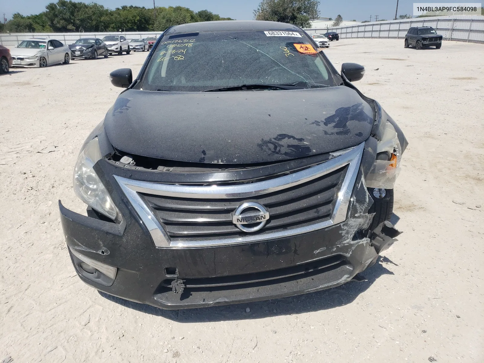 1N4BL3AP9FC584098 2015 Nissan Altima 3.5S