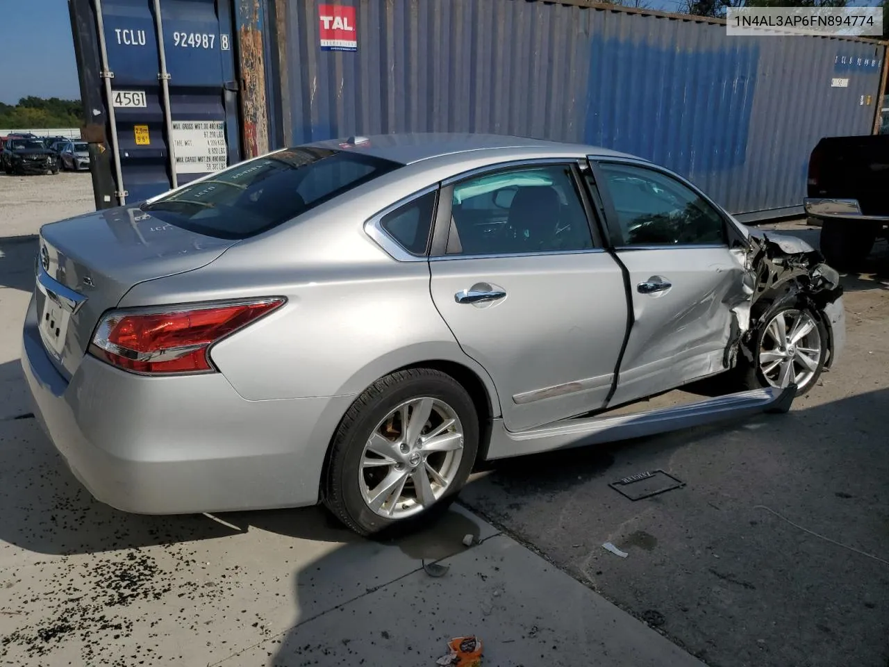 2015 Nissan Altima 2.5 VIN: 1N4AL3AP6FN894774 Lot: 68464294