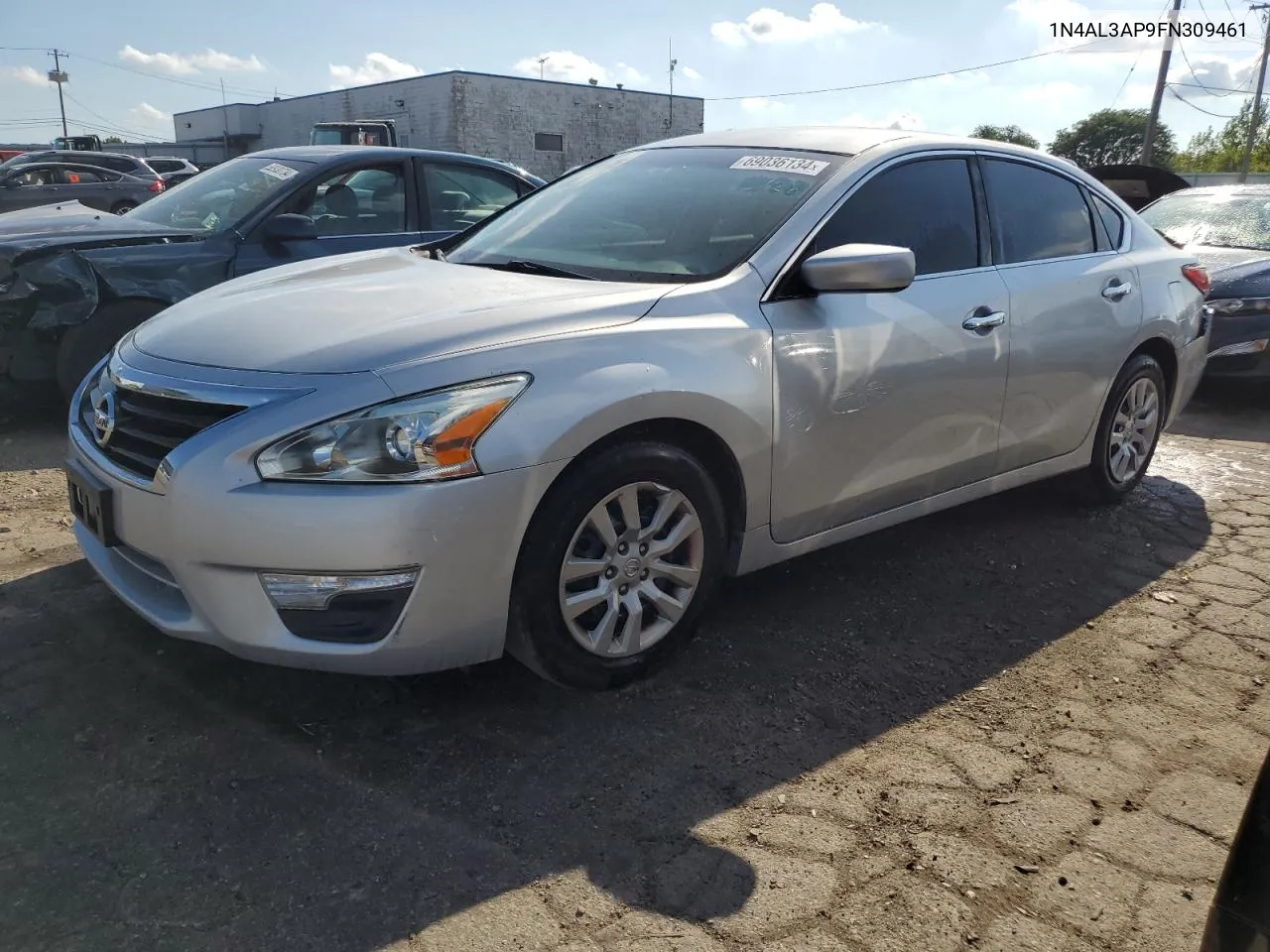 2015 Nissan Altima 2.5 VIN: 1N4AL3AP9FN309461 Lot: 69036134