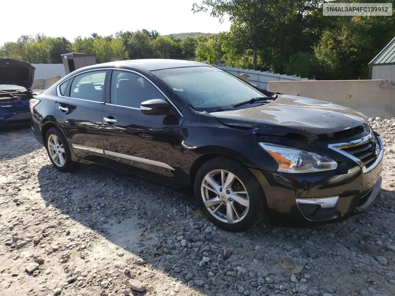 2015 Nissan Altima 2.5 VIN: 1N4AL3AP4FC139912 Lot: 69162554