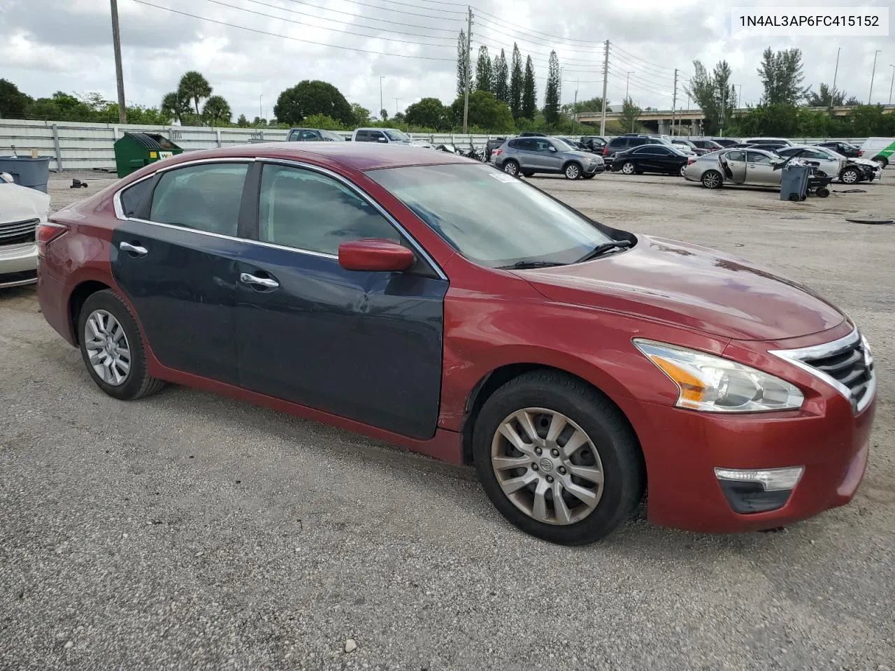 2015 Nissan Altima 2.5 VIN: 1N4AL3AP6FC415152 Lot: 69172164