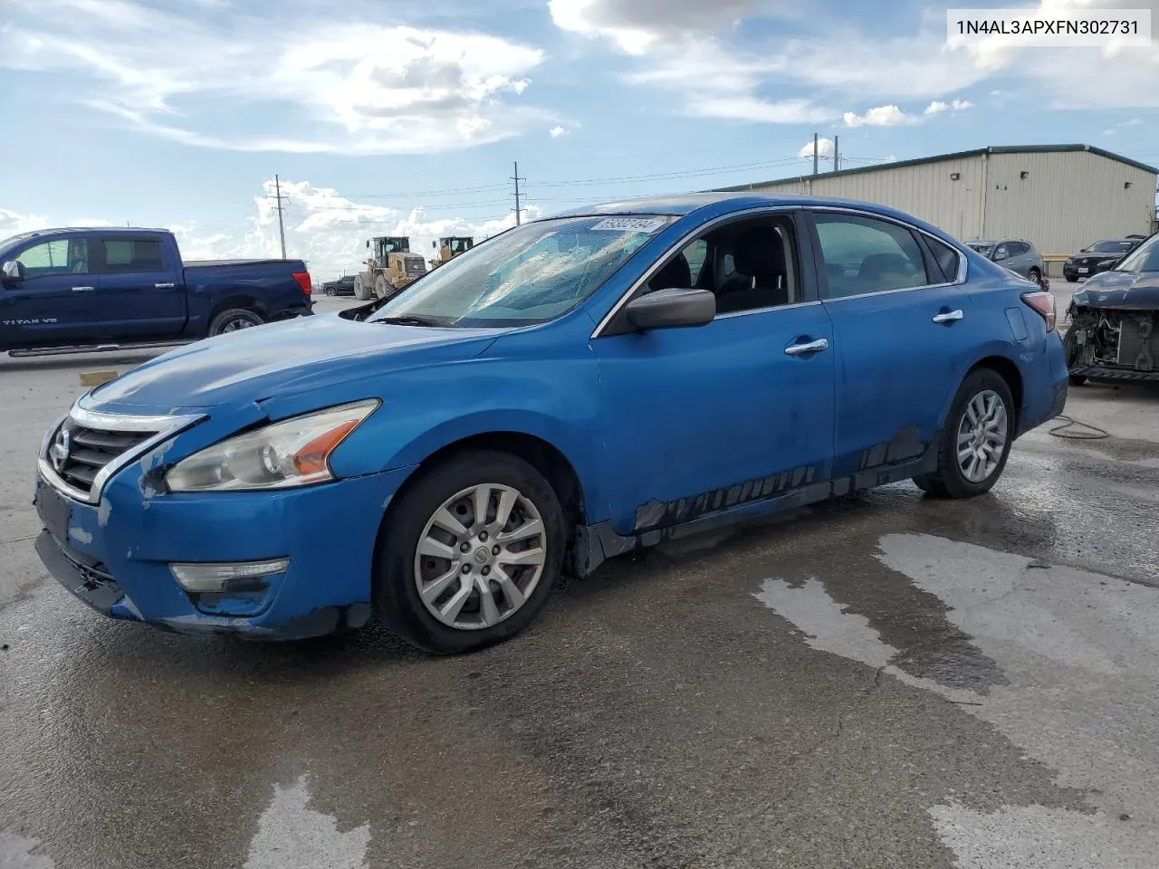 2015 Nissan Altima 2.5 VIN: 1N4AL3APXFN302731 Lot: 69302494