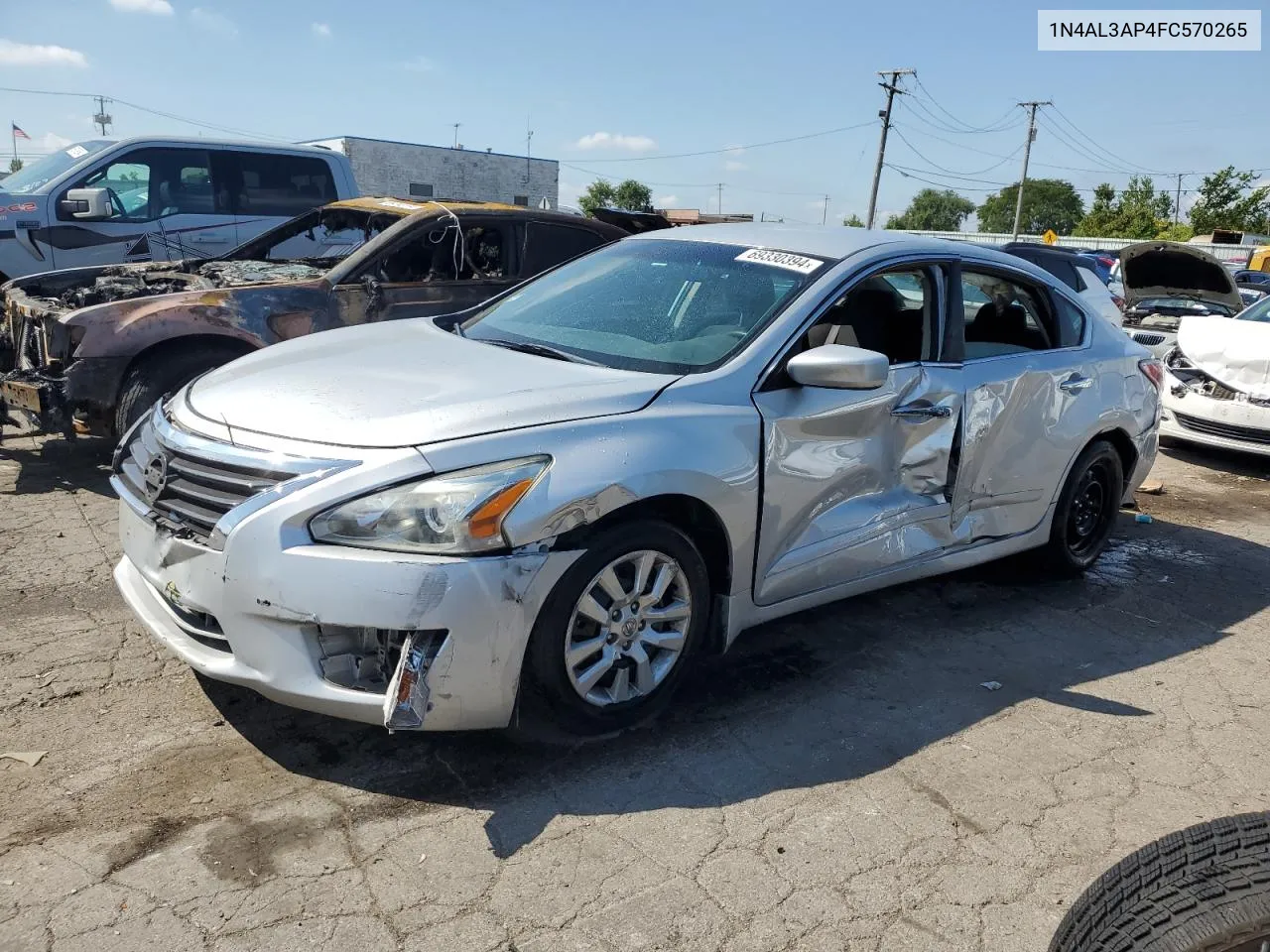 2015 Nissan Altima 2.5 VIN: 1N4AL3AP4FC570265 Lot: 69330394