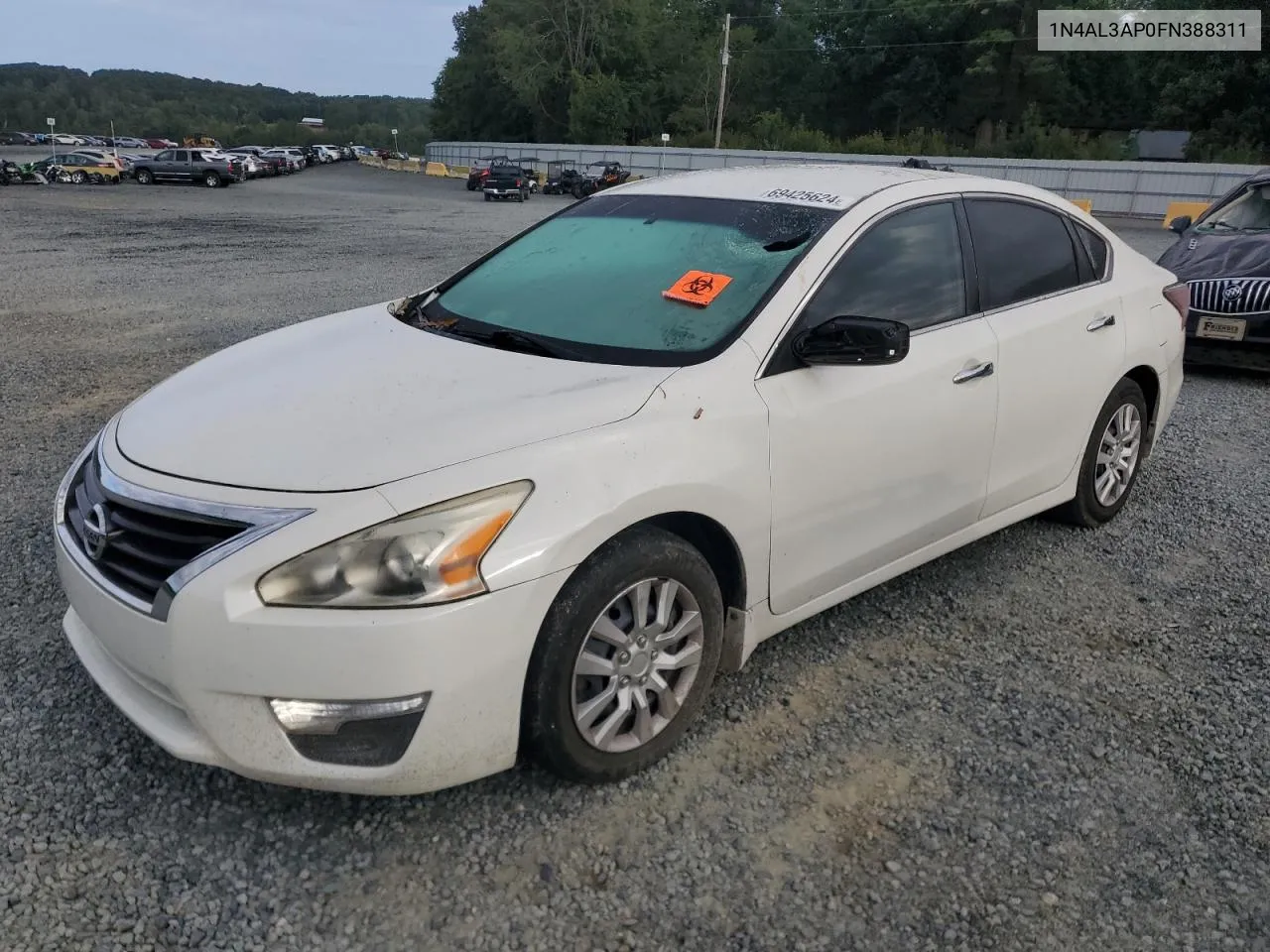 2015 Nissan Altima 2.5 VIN: 1N4AL3AP0FN388311 Lot: 69425624