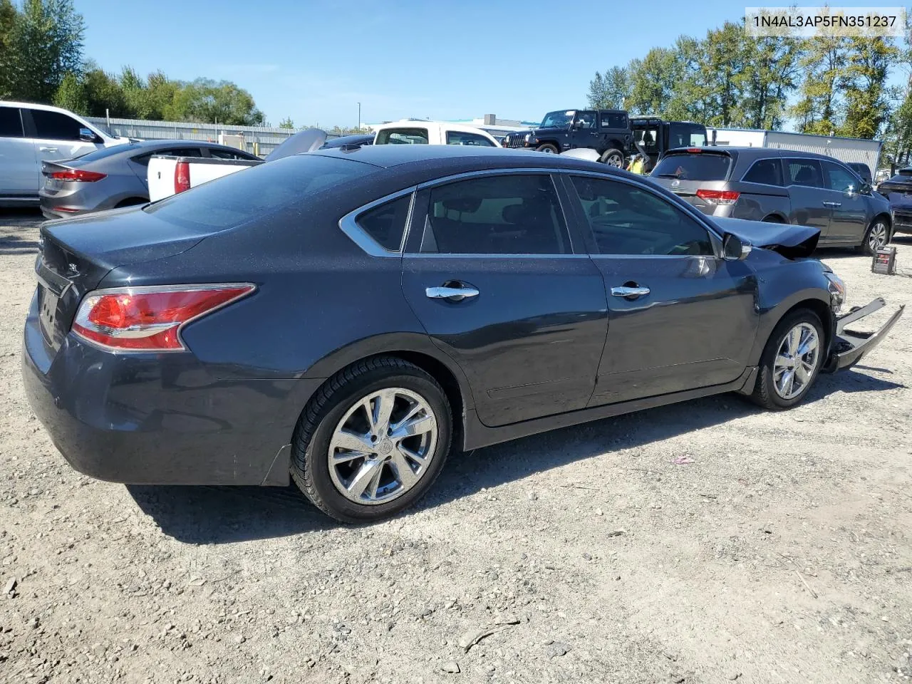 2015 Nissan Altima 2.5 VIN: 1N4AL3AP5FN351237 Lot: 69445624