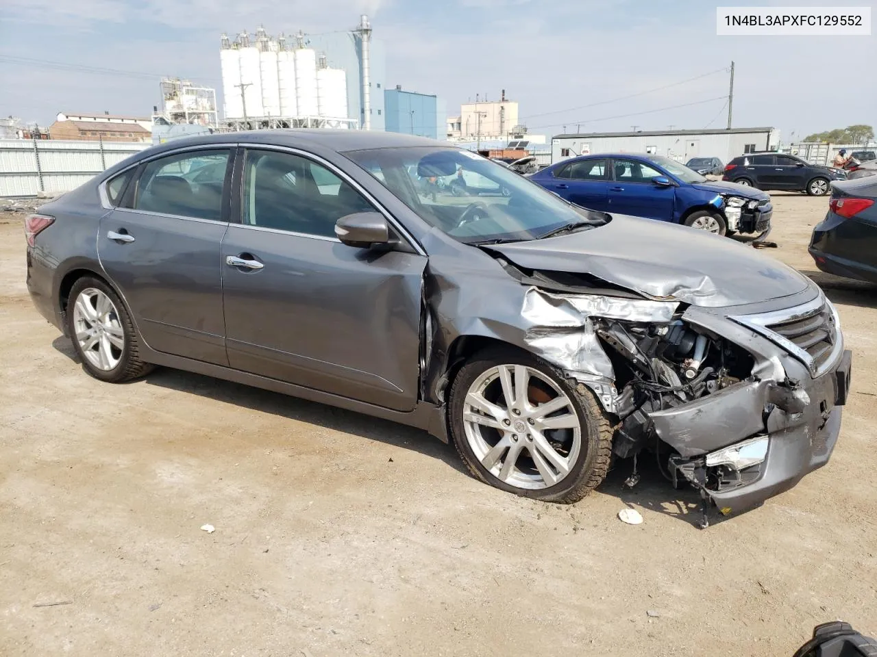 1N4BL3APXFC129552 2015 Nissan Altima 3.5S