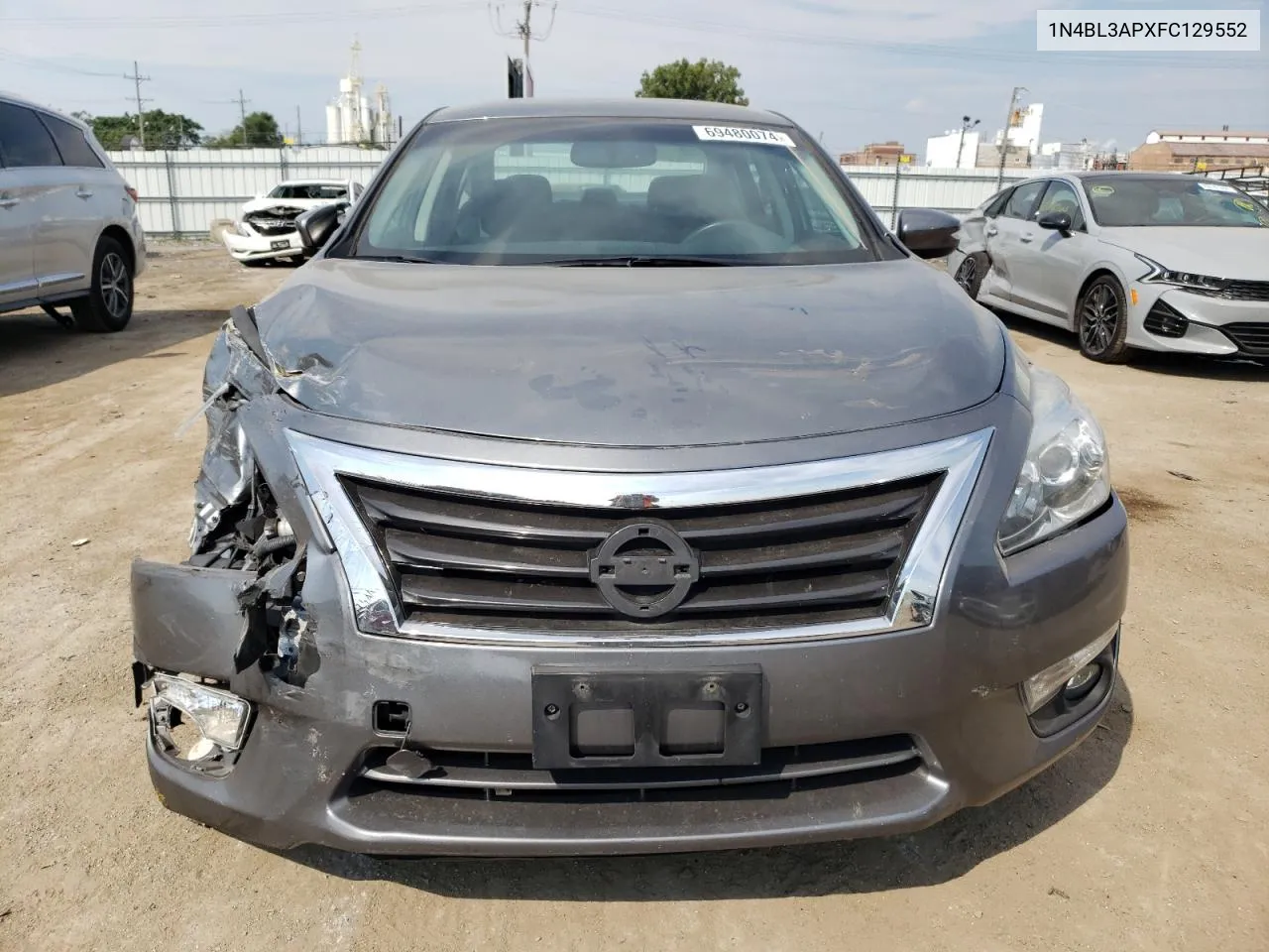 1N4BL3APXFC129552 2015 Nissan Altima 3.5S