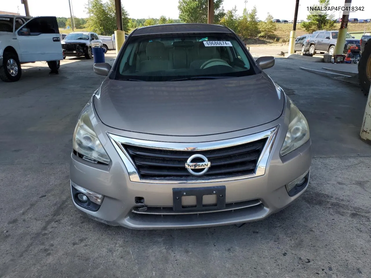 2015 Nissan Altima 2.5 VIN: 1N4AL3AP4FC418342 Lot: 69686674