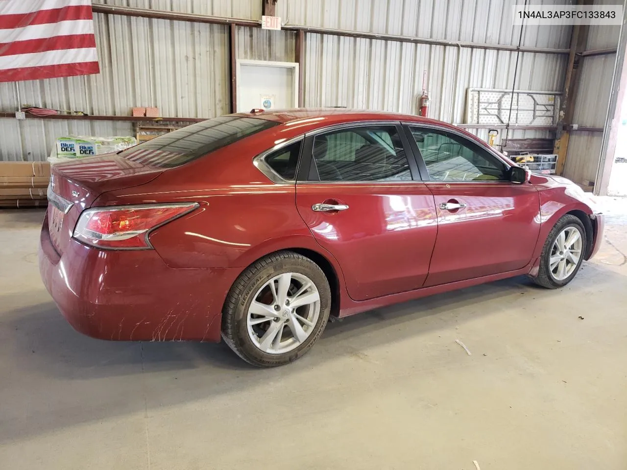 2015 Nissan Altima 2.5 VIN: 1N4AL3AP3FC133843 Lot: 70136554