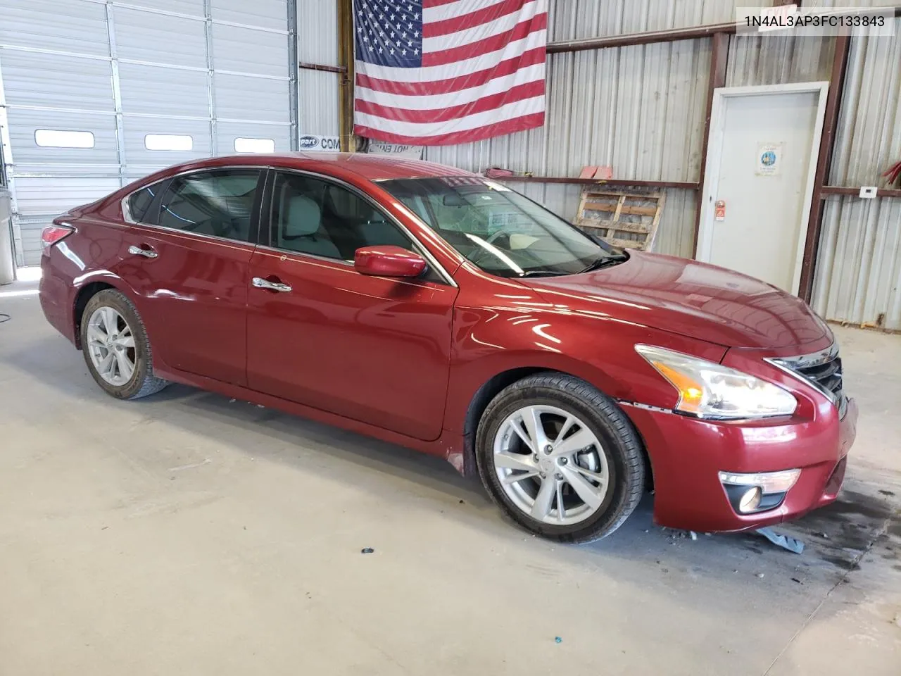 2015 Nissan Altima 2.5 VIN: 1N4AL3AP3FC133843 Lot: 70136554