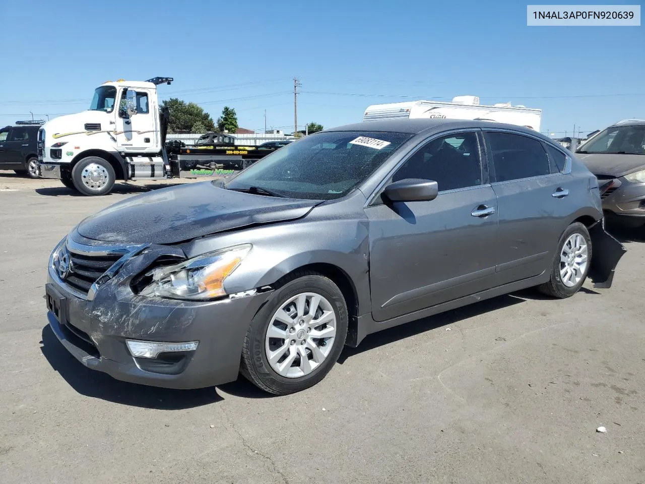 2015 Nissan Altima 2.5 VIN: 1N4AL3AP0FN920639 Lot: 70244454