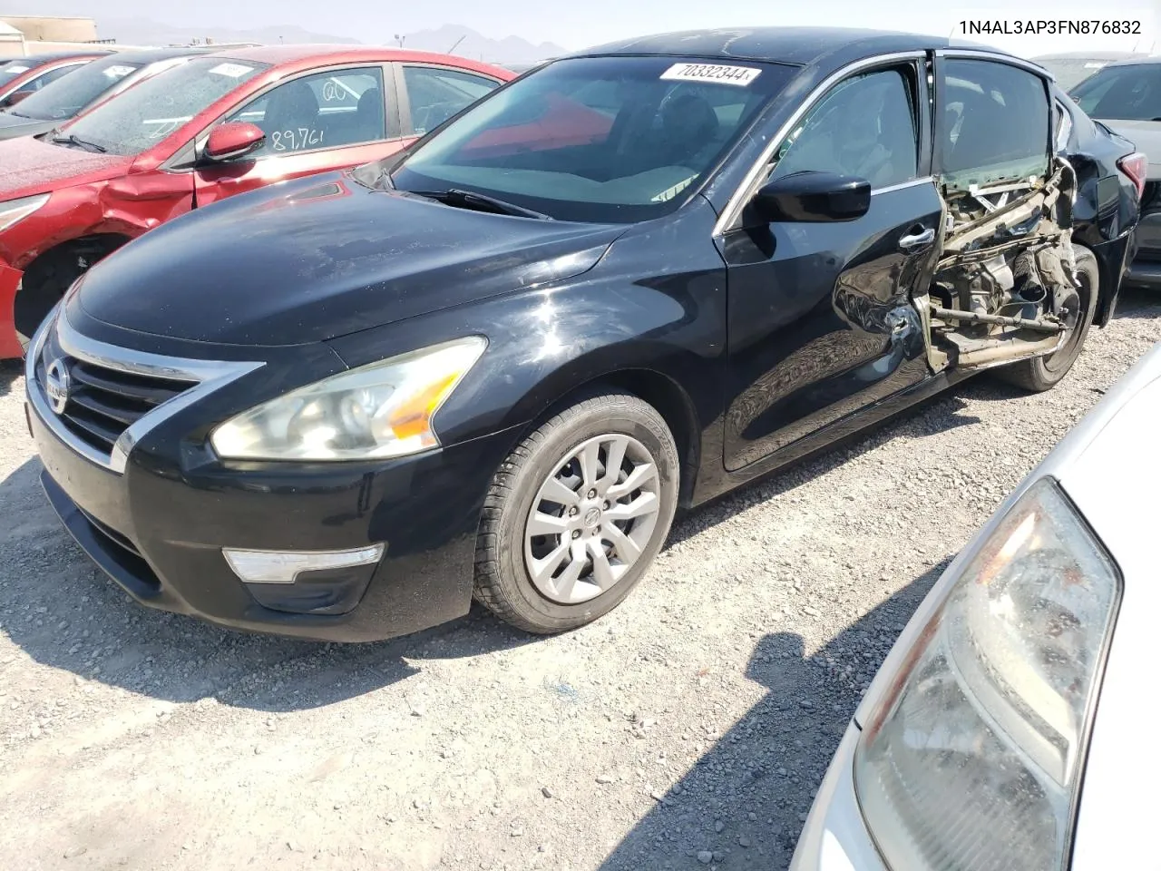 2015 Nissan Altima 2.5 VIN: 1N4AL3AP3FN876832 Lot: 70332344