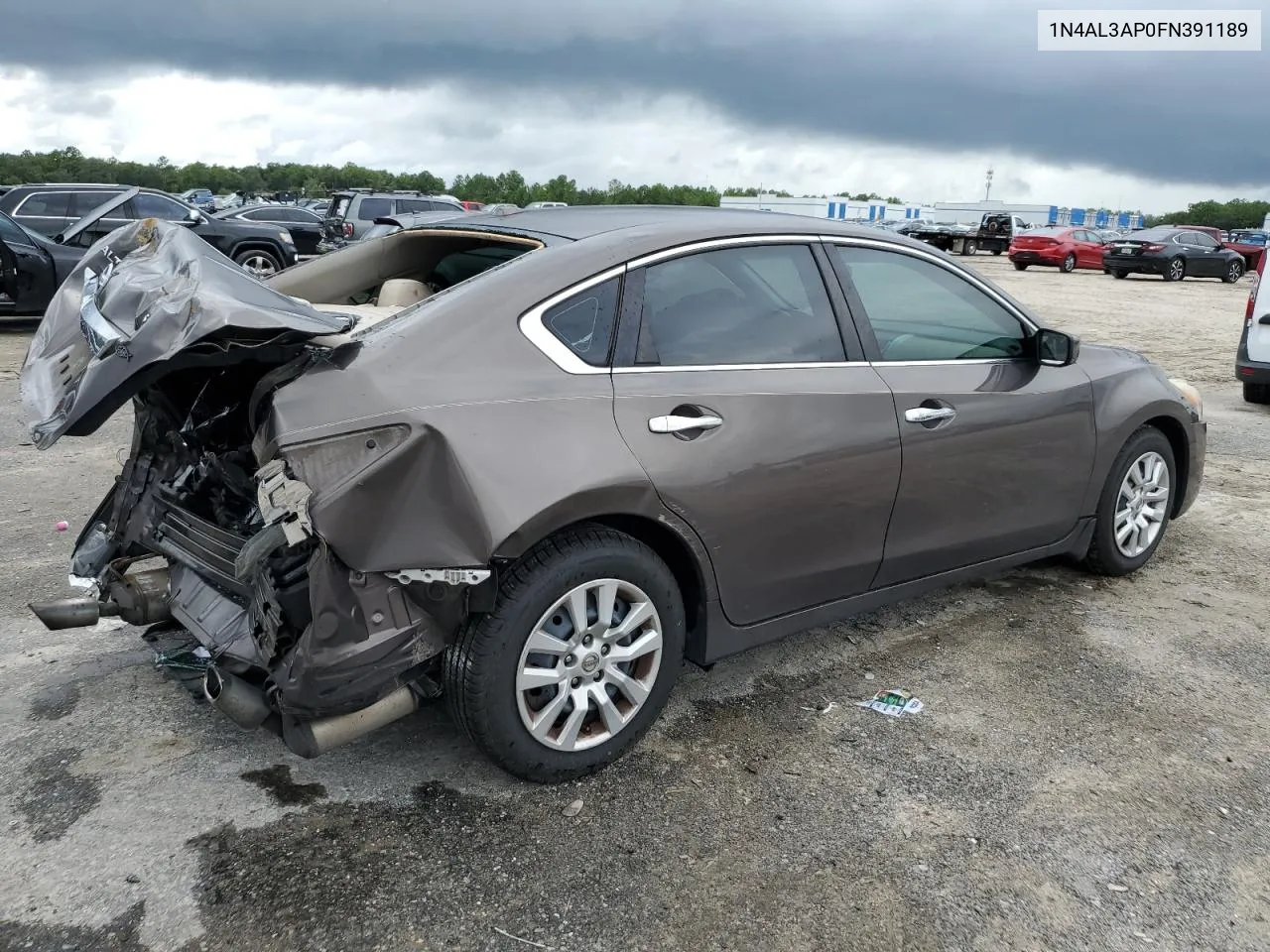 2015 Nissan Altima 2.5 VIN: 1N4AL3AP0FN391189 Lot: 70373394