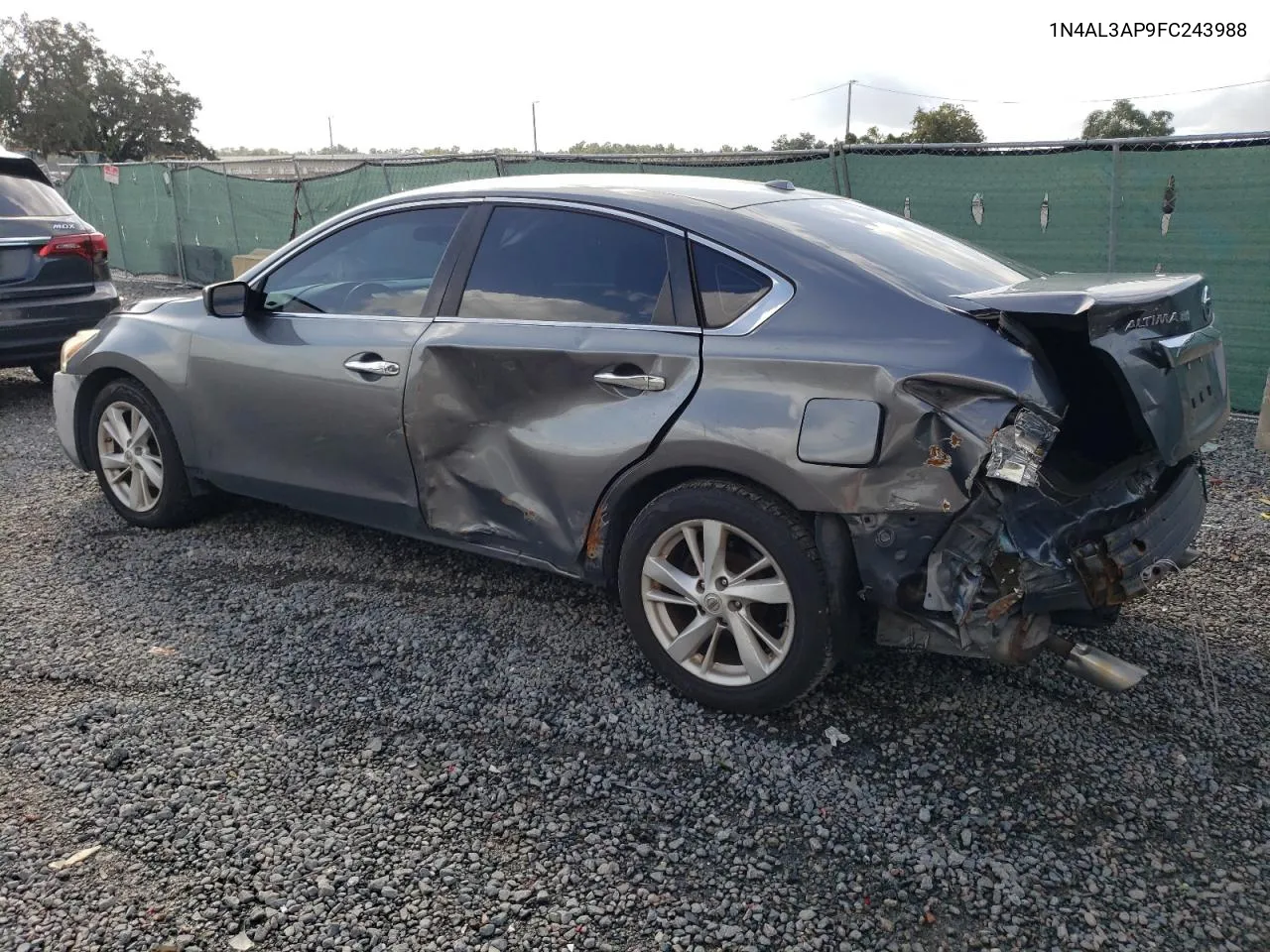 2015 Nissan Altima 2.5 VIN: 1N4AL3AP9FC243988 Lot: 70531324