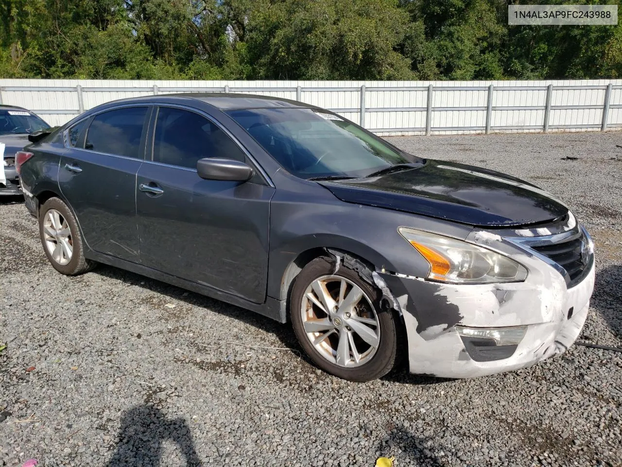 2015 Nissan Altima 2.5 VIN: 1N4AL3AP9FC243988 Lot: 70531324