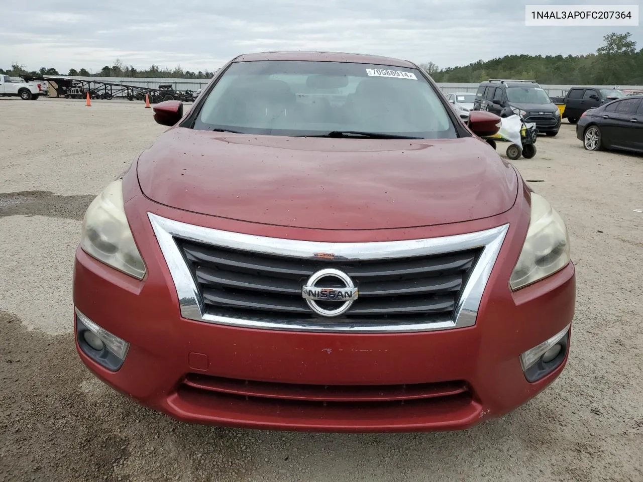 2015 Nissan Altima 2.5 VIN: 1N4AL3AP0FC207364 Lot: 70588914