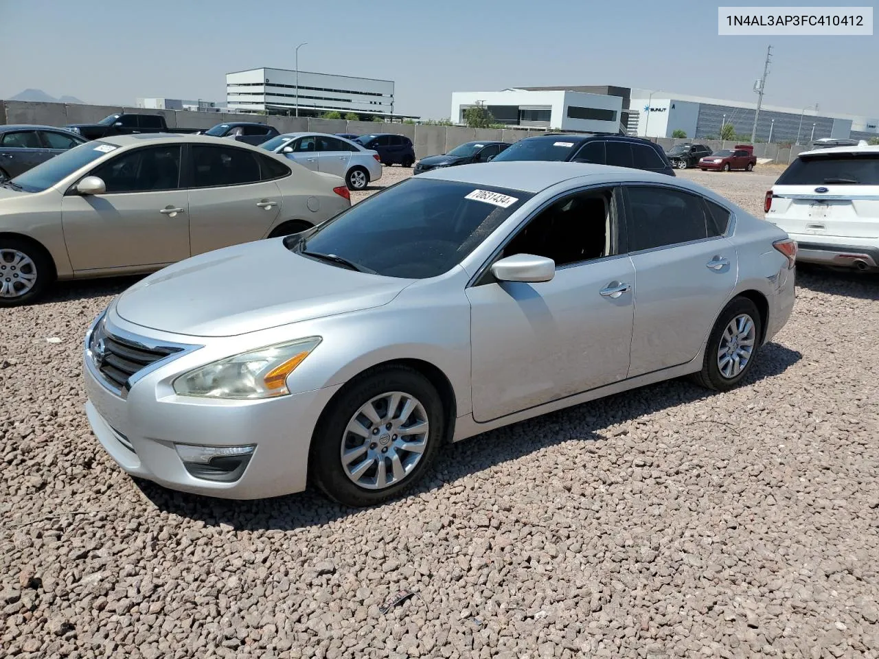 2015 Nissan Altima 2.5 VIN: 1N4AL3AP3FC410412 Lot: 70631434